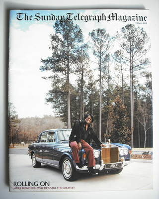 The Sunday Telegraph magazine - James Brown cover (3 March 2002)