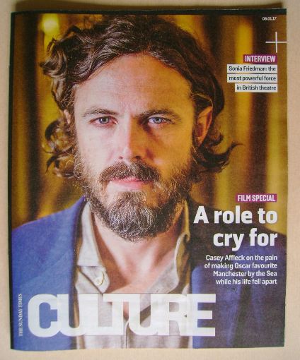 <!--2017-01-08-->Culture magazine - Casey Affleck cover (8 January 2017)