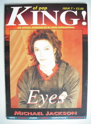 King of Pop magazine - Michael Jackson cover (1996 - Issue 7)