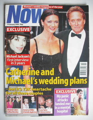 <!--2000-01-19-->Now magazine - Catherine Zeta Jones and Michael Douglas co