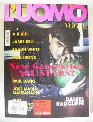 <!--2010-07-->L'Uomo Vogue magazine - July/August 2010 - Daniel Radcliffe c