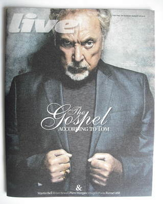 Live magazine - Tom Jones cover (29 August 2010)