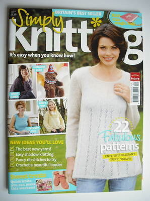 Simply Knitting magazine (Issue 40 - April 2008)