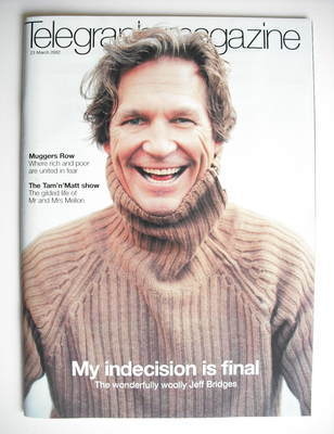 Telegraph magazine - Jeff Bridges cover (23 March 2002)