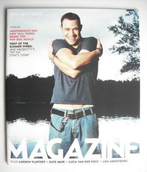 The Times magazine - Will Young cover (19 June 2004)