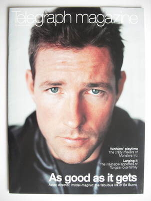 Telegraph magazine - Ed Burns cover (12 January 2002)