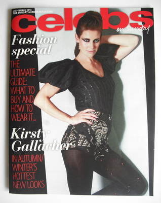 Celebs magazine - Kirsty Gallacher cover (5 September 2010)