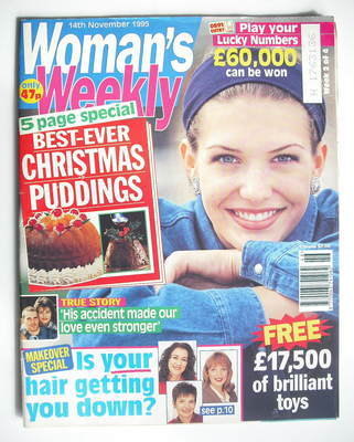 Woman's Weekly magazine (14 November 1995)