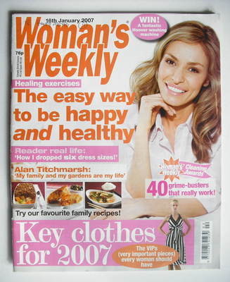 Woman's Weekly magazine (16 January 2007 - British Edition)