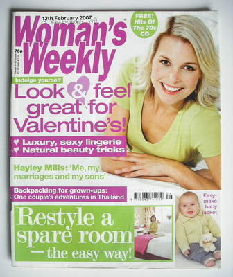 <!--2007-02-13-->Woman's Weekly magazine (13 February 2007 - British Editio