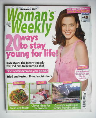 Woman's Weekly magazine (21 August 2007 - British Edition)