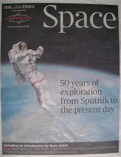 The Times newspaper supplement - Space 50 Years of Exploration from Sputnik