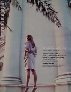 Telegraph magazine - Eniko Mihalik cover (30 January 2010)