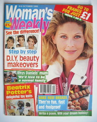 Woman's Weekly magazine (3 October 1995)