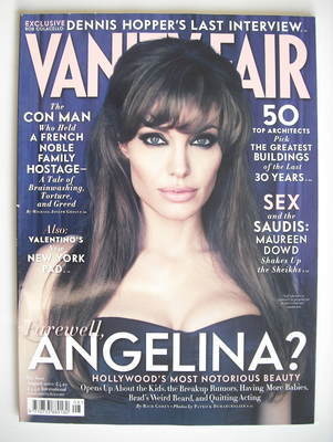 Vanity Fair magazine - Angelina Jolie cover (August 2010)