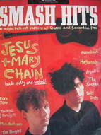 Smash Hits magazine - Jesus And Mary Chain cover (16-29 July 1986)
