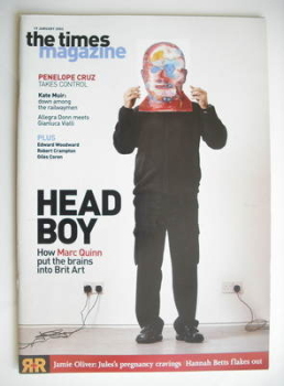 The Times magazine - Head Boy cover (19 January 2002)