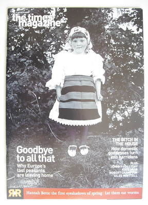 The Times magazine - Goodbye To All That cover (8 March 2003)