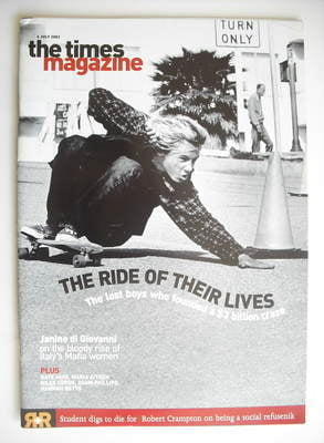 <!--2002-07-06-->The Times magazine - The Ride Of Their Lives cover (6 July