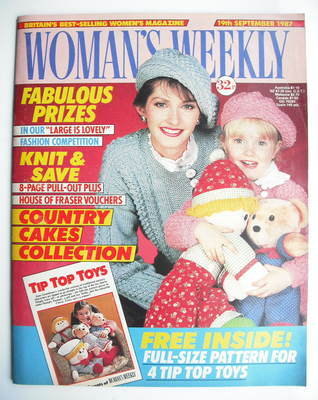 Woman's Weekly magazine (19 September 1987 - British Edition)