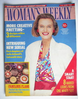 <!--1988-06-11-->Woman's Weekly magazine (11 June 1988 - British Edition)