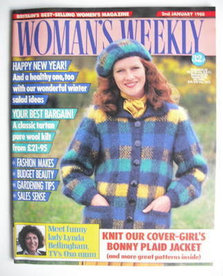 Woman's Weekly magazine (2 January 1988 - British Edition)