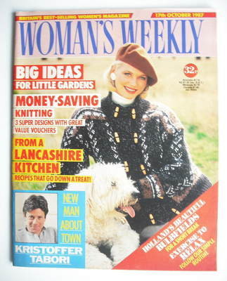Woman's Weekly magazine (17 October 1987 - British Edition)