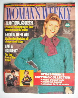 Woman's Weekly magazine (9 January 1988 - British Edition)