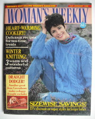 <!--1988-01-16-->Woman's Weekly magazine (16 January 1988 - British Edition