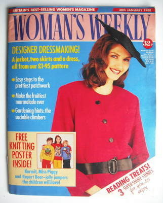 <!--1988-01-30-->Woman's Weekly magazine (30 January 1988 - British Edition