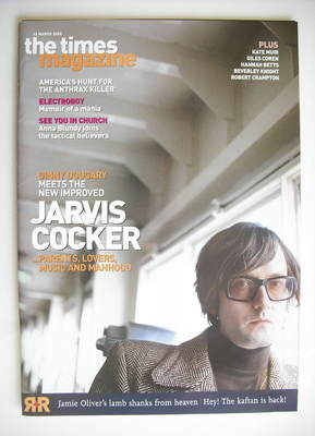 <!--2002-03-16-->The Times magazine - Jarvis Cocker cover (16 March 2002)