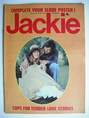 Jackie magazine - 8 June 1974 (Issue 544)