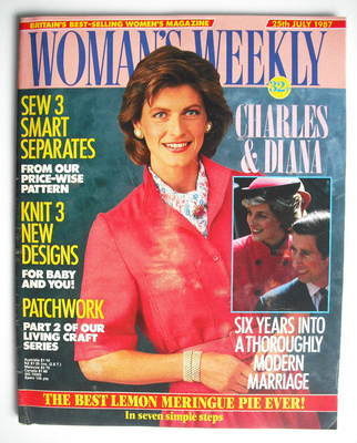<!--1987-07-25-->Woman's Weekly magazine (25 July 1987 - British Edition)