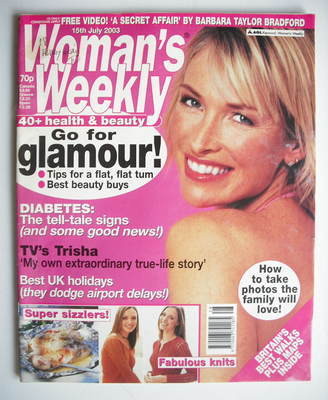 Woman's Weekly magazine (15 July 2003)