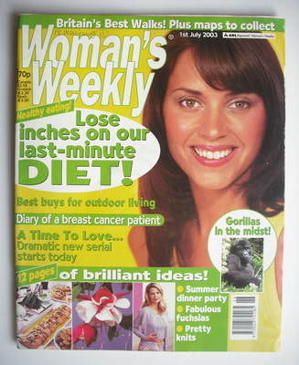 Woman's Weekly magazine (1 July 2003)