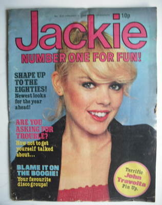 Jackie magazine - 5 January 1980 (Issue 835 - Debbie Ash cover)