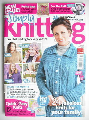 Simply Knitting magazine (Issue 64 - March 2010)