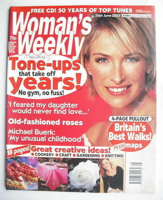 Woman's Weekly magazine (24 June 2003)