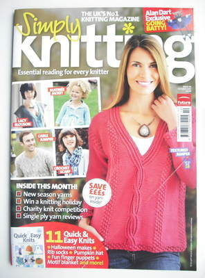 Simply Knitting magazine (Issue 59 - October 2009)
