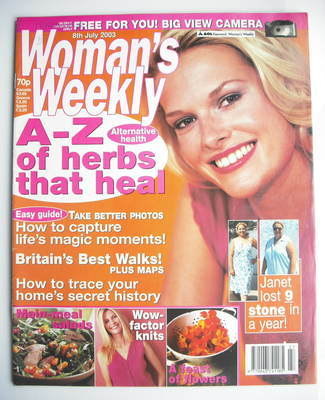 Woman's Weekly magazine (8 July 2003)
