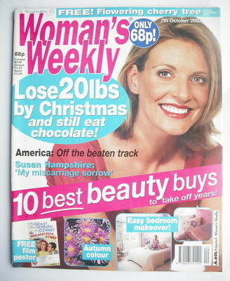 Woman's Weekly magazine (7 October 2003)