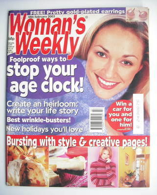 Woman's Weekly magazine (18 February 2003)
