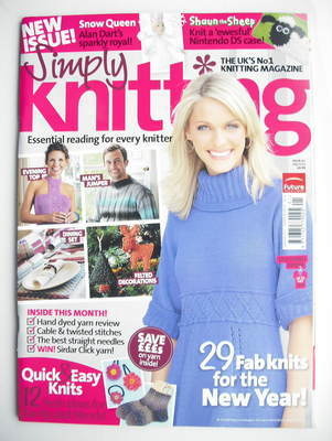 Simply Knitting magazine (Issue 62 - January 2010)