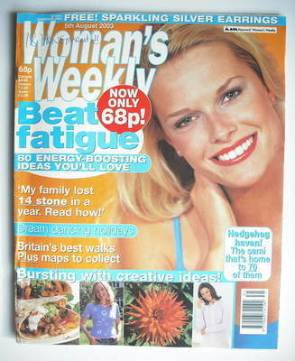 Woman's Weekly magazine (5 August 2003)