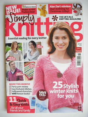 Simply Knitting magazine (Issue 60 - November 2009)