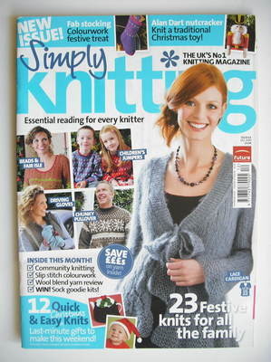 Simply Knitting magazine (Issue 61 - December 2009)
