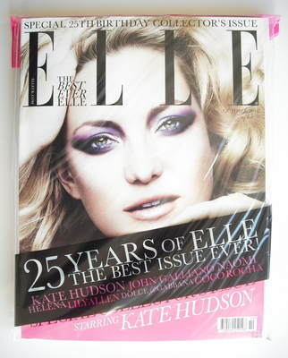 British Elle magazine - October 2010 - Kate Hudson cover