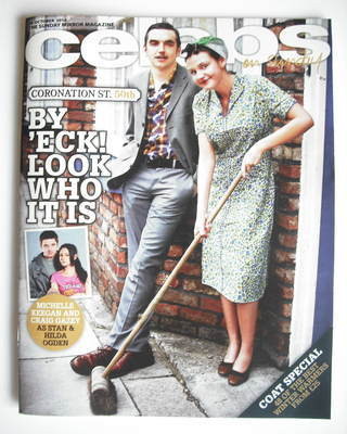 Celebs magazine - Michelle Keegan and Craig Gazey cover (24 October 2010)