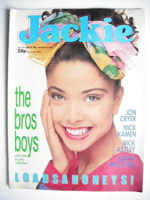 Jackie magazine - 16 July 1988 (Issue 1280)