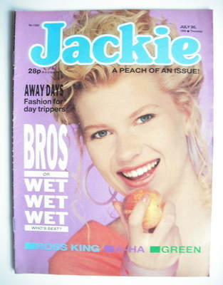 Jackie magazine - 30 July 1988 (Issue 1282)